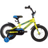 Детский велосипед NOVATRACK DODGER 14” NEW зеленый 145ADODGER.GN22