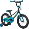 Детский велосипед NOVATRACK VALIANT 16” чёрный 163VALIANT.BK22