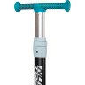 Кикборд NOVATRACK RAINBOW PRO TRANSPARENT NEW сине-оранжевый 120PROT.RAINBOW.BL22